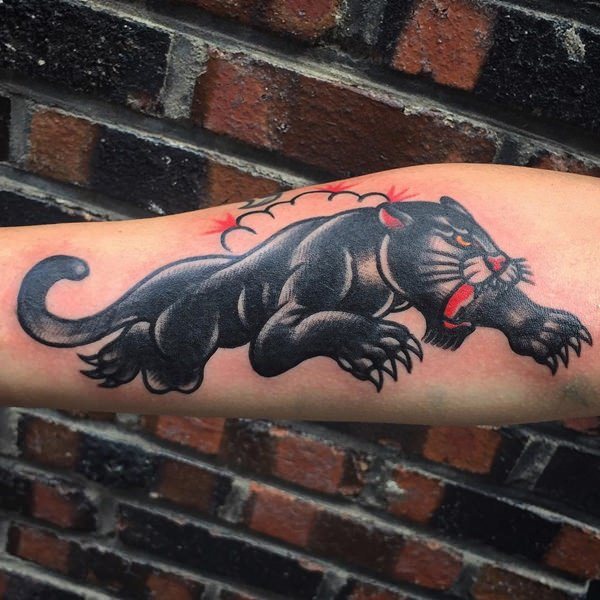 tatuaggio puma pantera 142