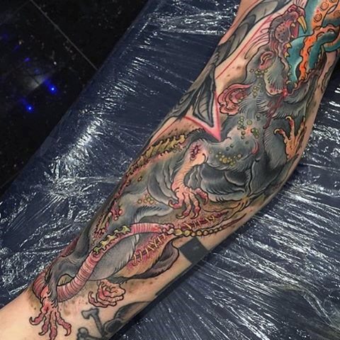 tatuaggio ratto topo 194