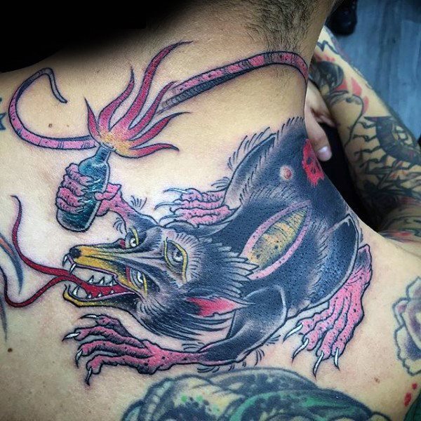 tatuaggio ratto topo 209