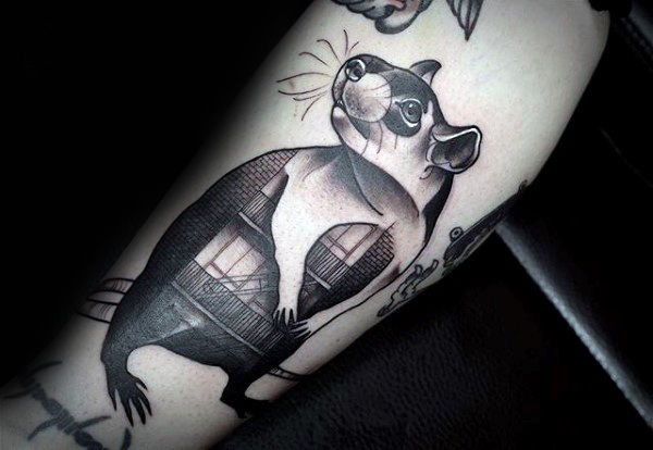 tatuaggio ratto topo 38