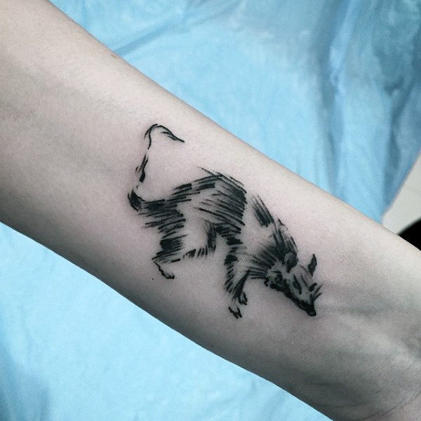 tatuaggio ratto topo 44