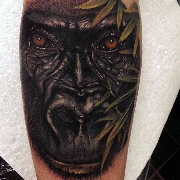 tatuaggio scimmia 130