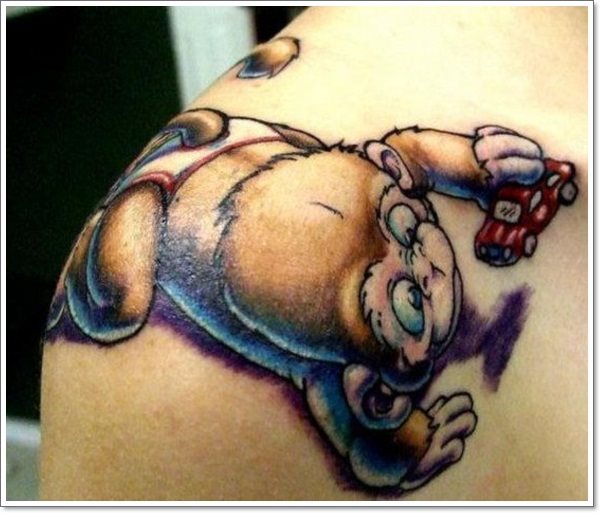 tatuaggio scimmia 326
