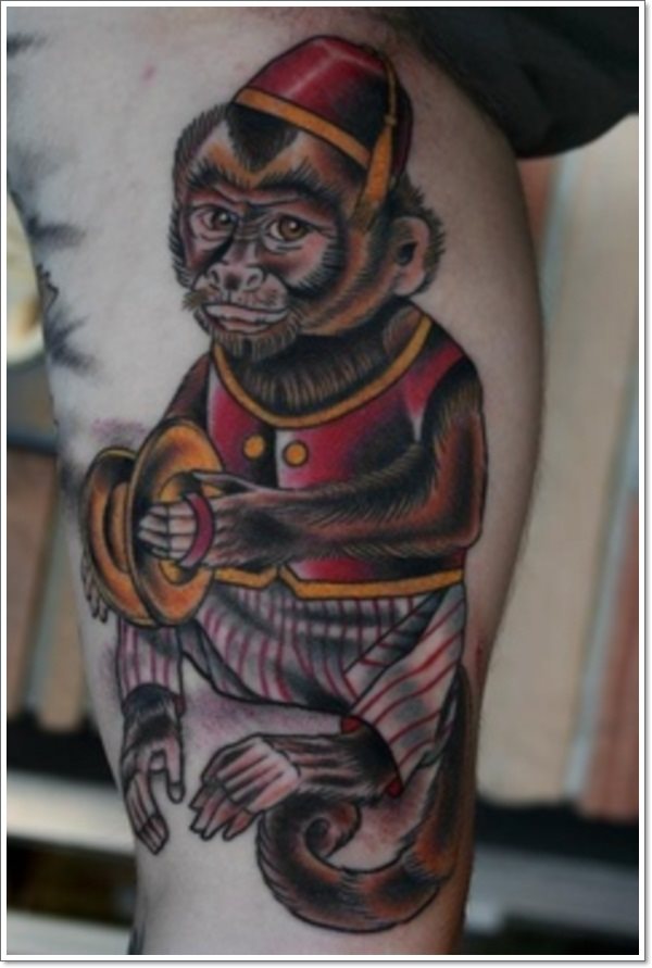 tatuaggio scimmia 330