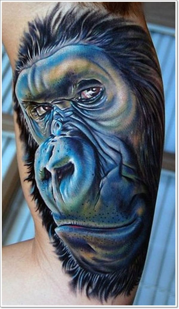 tatuaggio scimmia 394