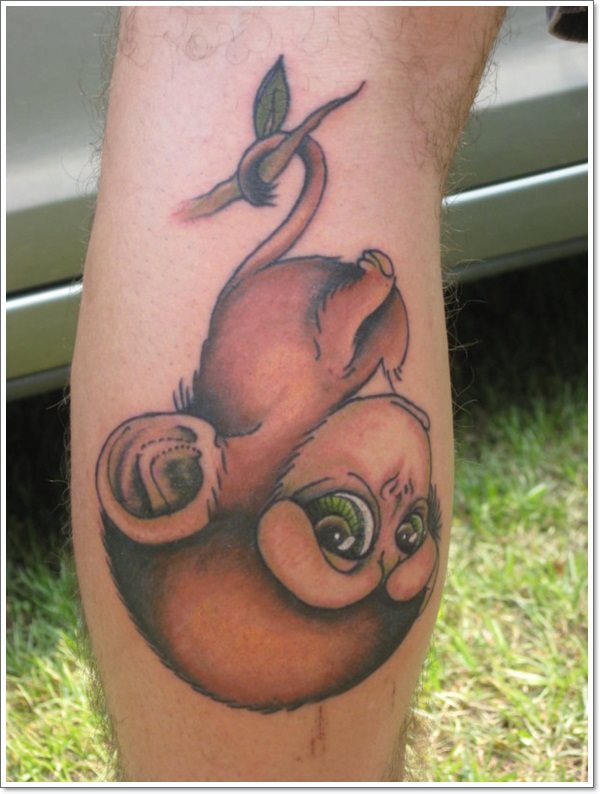 tatuaggio scimmia 414