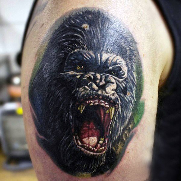 tatuaggio scimmia 558