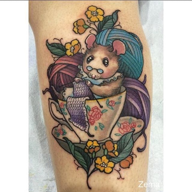 tatuaggio topo 06