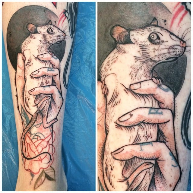 tatuaggio topo 14