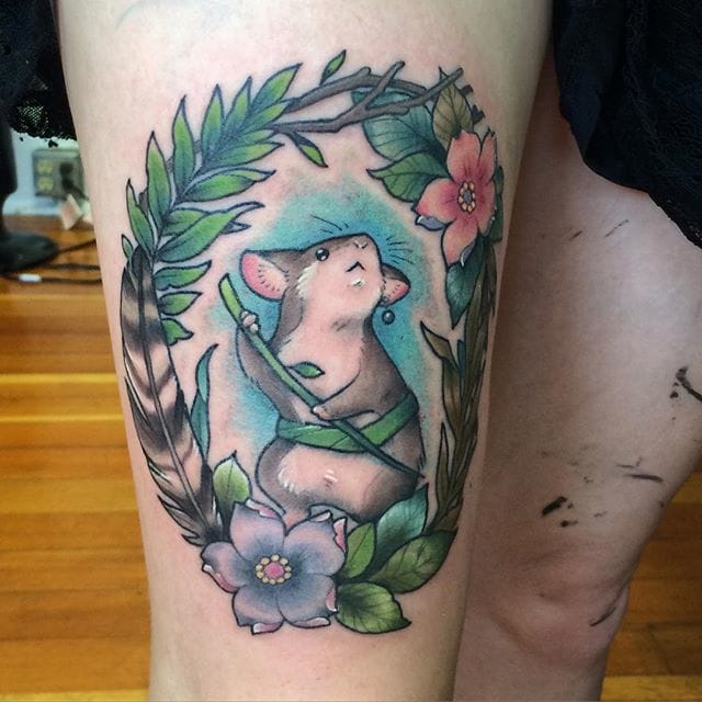 tatuaggio topo 38