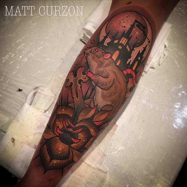 tatuaggio topo 50