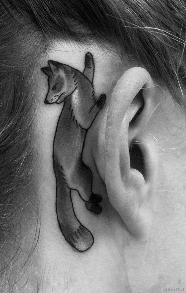 tatuaggio volpe 06