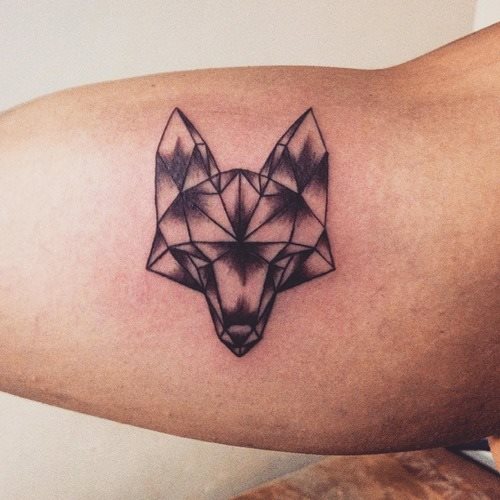 tatuaggio volpe 100