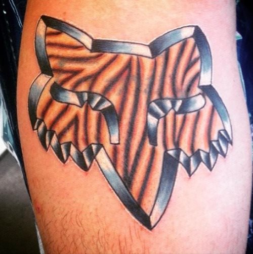 tatuaggio volpe 112