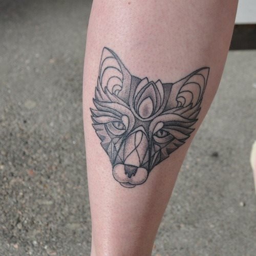 tatuaggio volpe 140