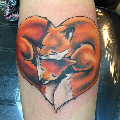 tatuaggio volpe 200