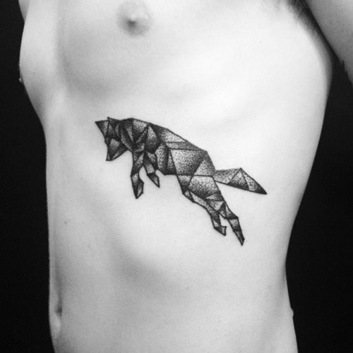 tatuaggio volpe 212