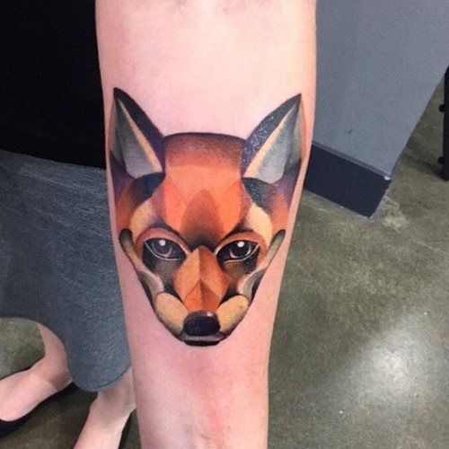 tatuaggio volpe 216