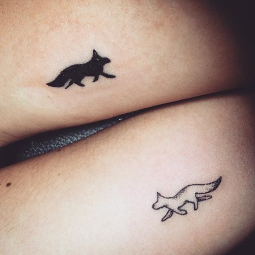 tatuaggio volpe 226