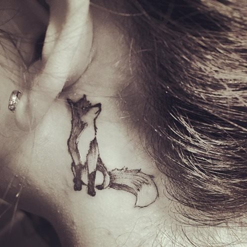 tatuaggio volpe 240