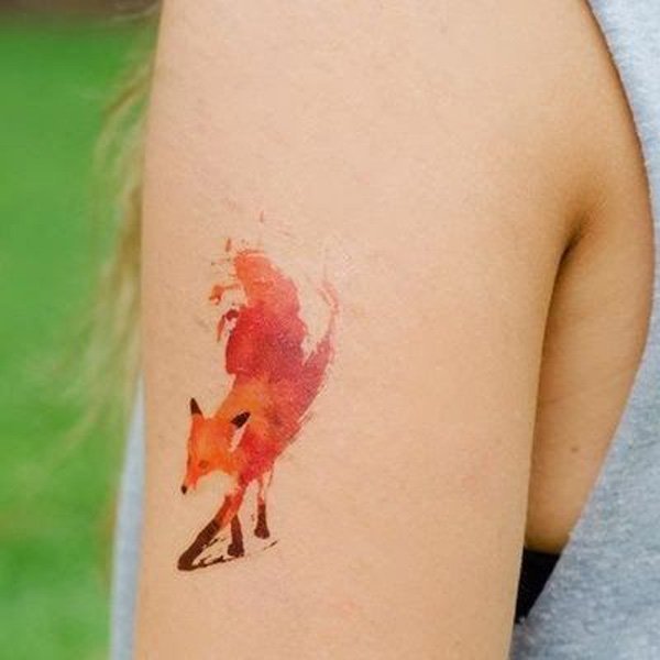 tatuaggio volpe 68
