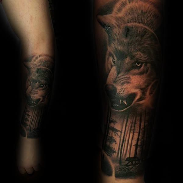 tatuaggio bosco 13