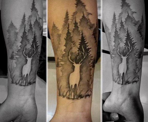 tatuaggio bosco 137