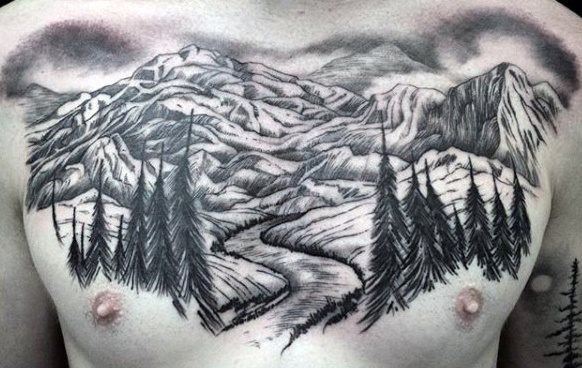 tatuaggio bosco 147