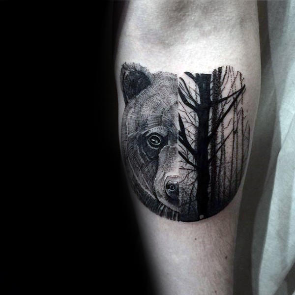 tatuaggio bosco 157