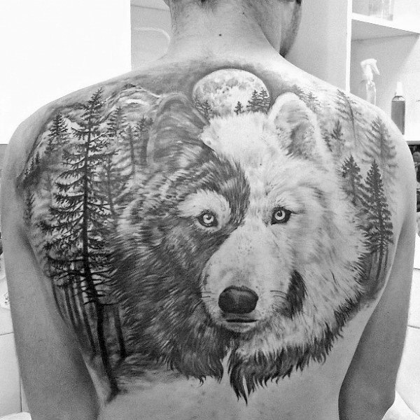 tatuaggio bosco 163