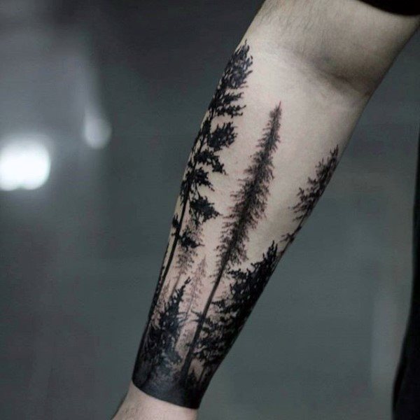 tatuaggio bosco 175
