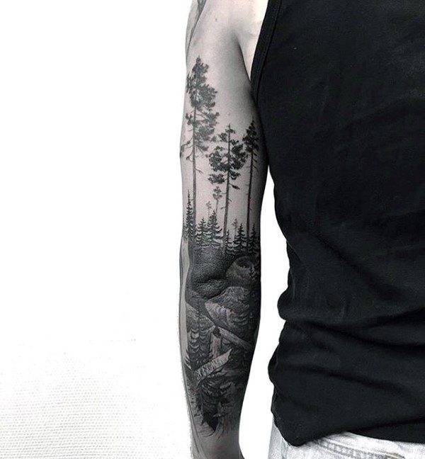 tatuaggio bosco 179