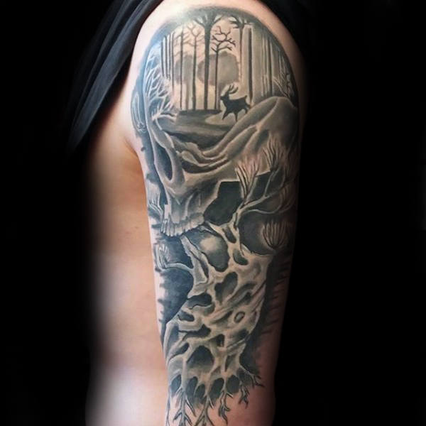 tatuaggio bosco 189