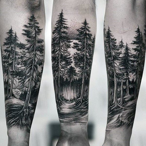 tatuaggio bosco 201