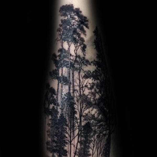 tatuaggio bosco 25