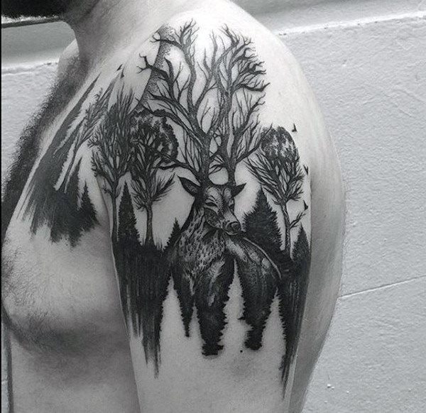 tatuaggio bosco 27