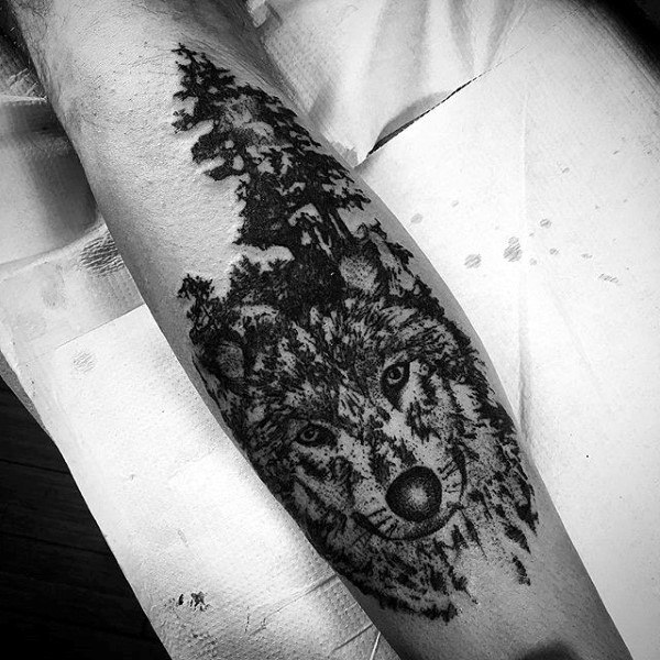 tatuaggio bosco 63