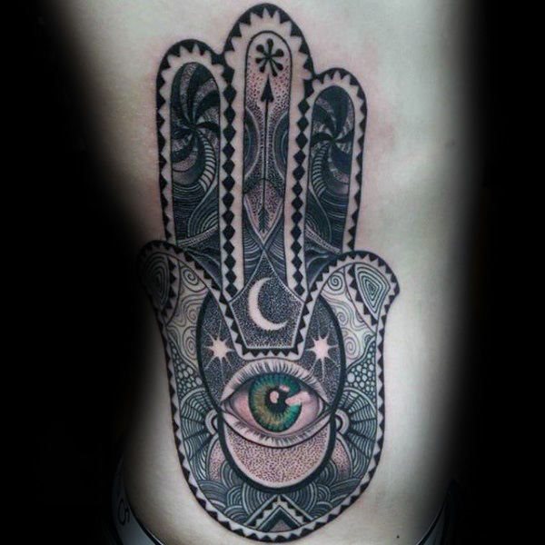 Tatuaggi Mano Di Fatima Significato 78 Tatuaggi con la mano di Fatima o Jamsa (con il significato)