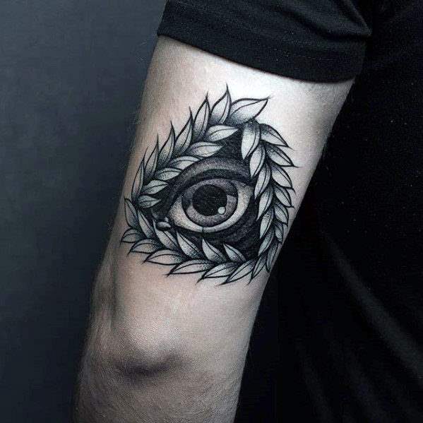 tatuaggio simbolo dollaro occhio provvidenza 35