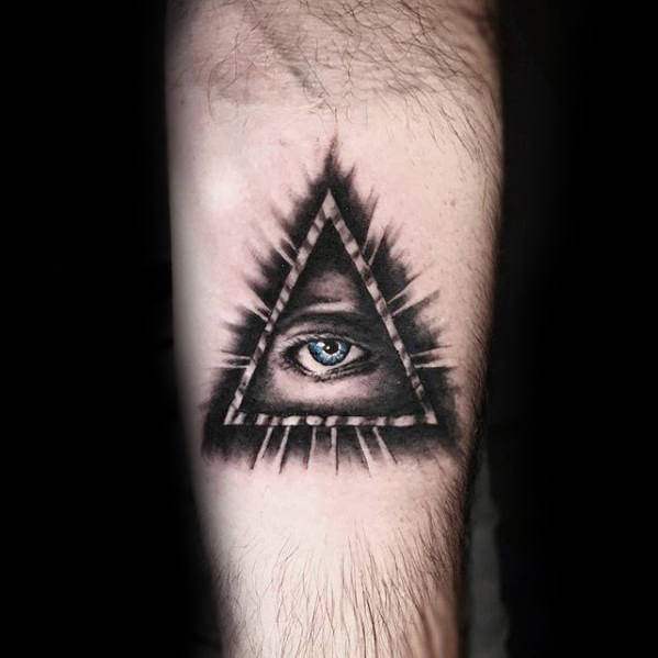 tatuaggio simbolo dollaro occhio provvidenza 49