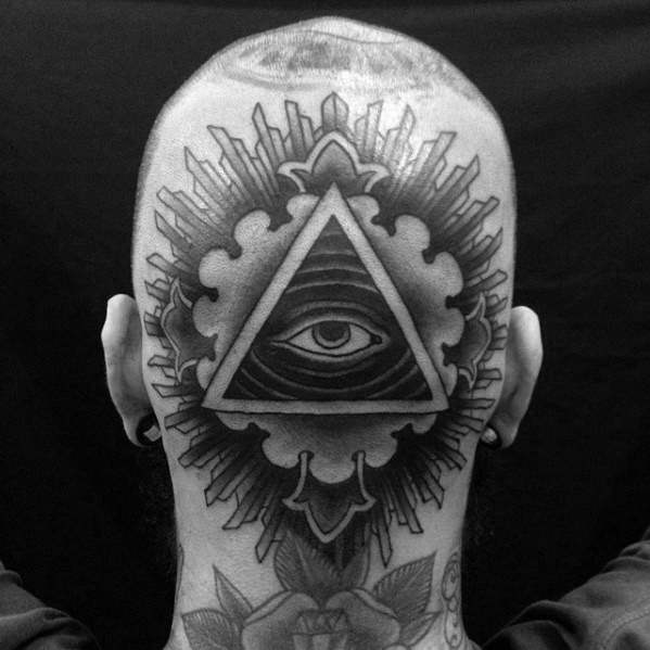 tatuaggio simbolo dollaro occhio provvidenza 75