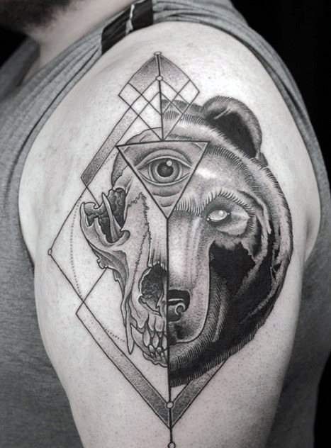 tatuaggio simbolo dollaro occhio provvidenza 91