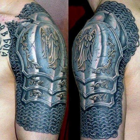tatuaggio armatura 113