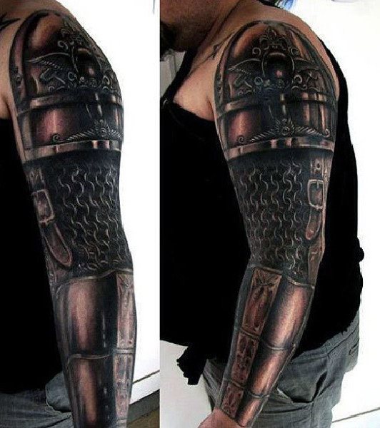 tatuaggio armatura 151