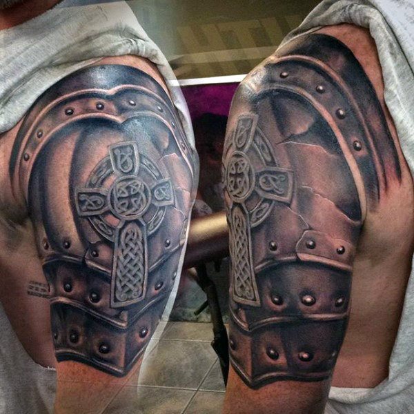 tatuaggio armatura 157