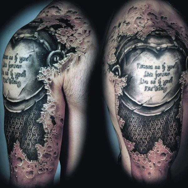 tatuaggio armatura 161