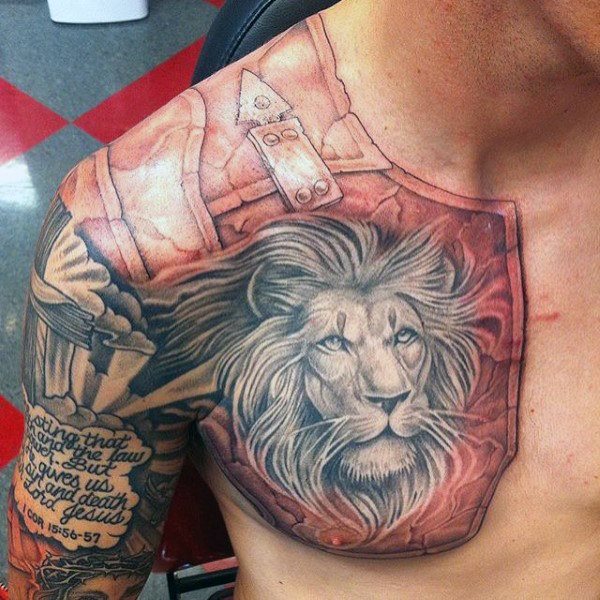 tatuaggio armatura 165