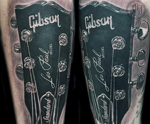 tatuaggio chitarra 49