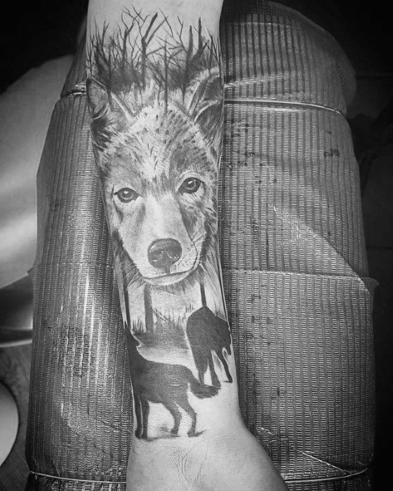 tatuaggio coyote 77