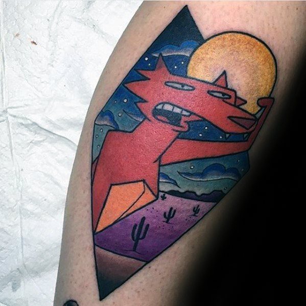 tatuaggio coyote 95